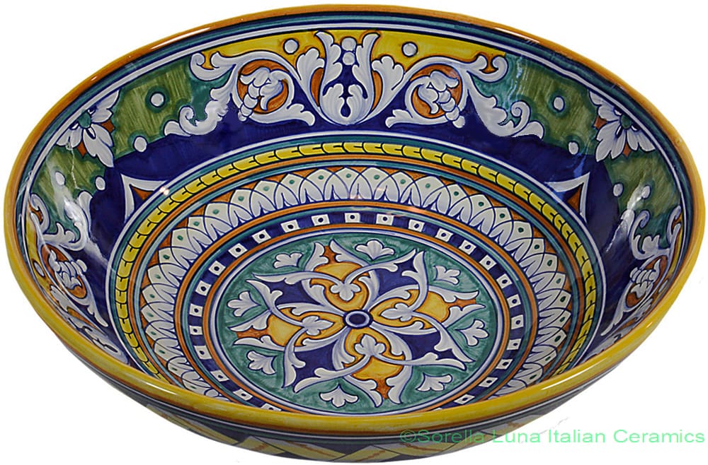 Deruta Serving Bowl - Vario