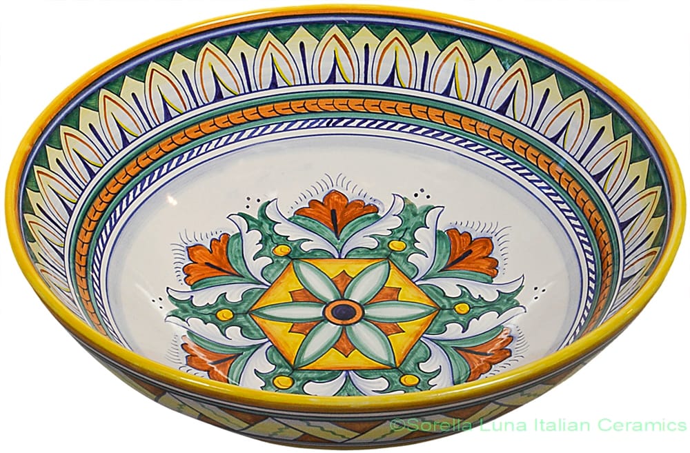 Deruta Serving Bowl - Vario