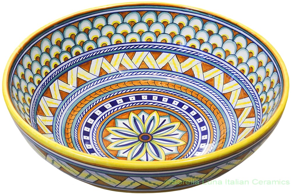 Deruta Serving Bowl - D1 Vario