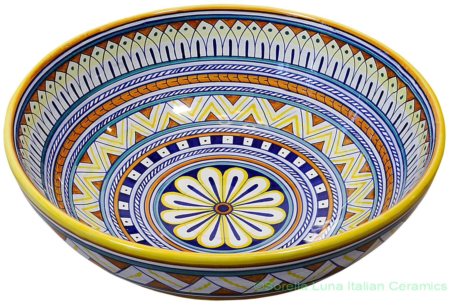 Deruta Serving Bowl - Vario