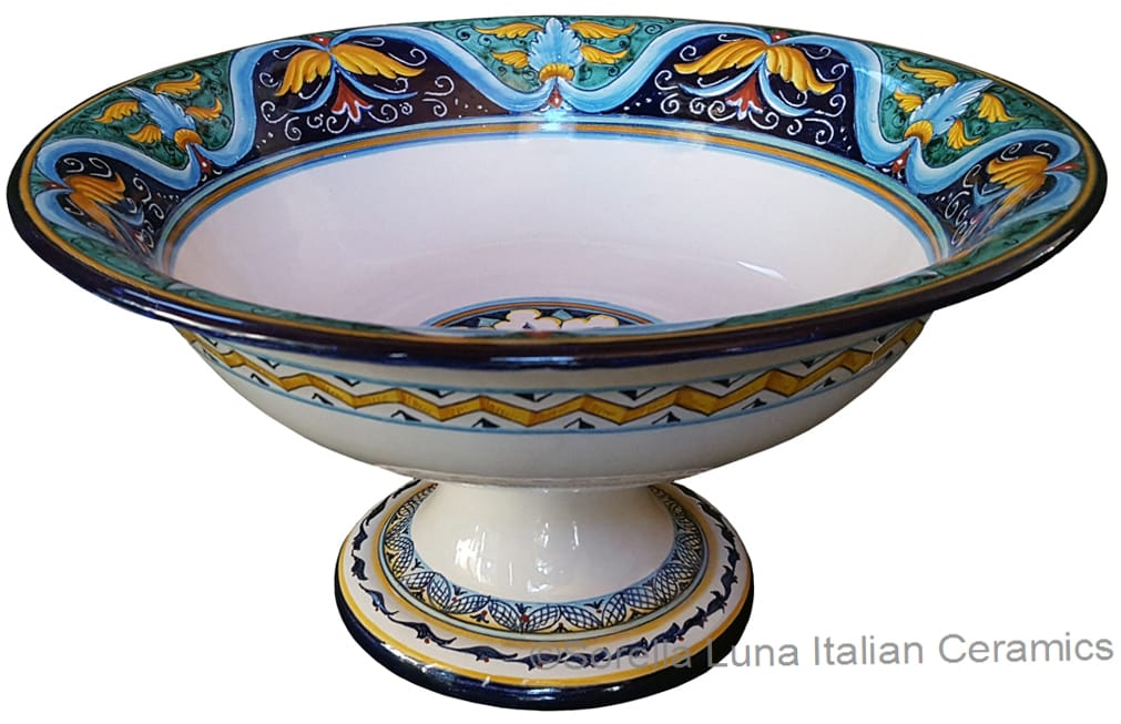Italian Pedestal Fruit Bowl - Ricco Vario