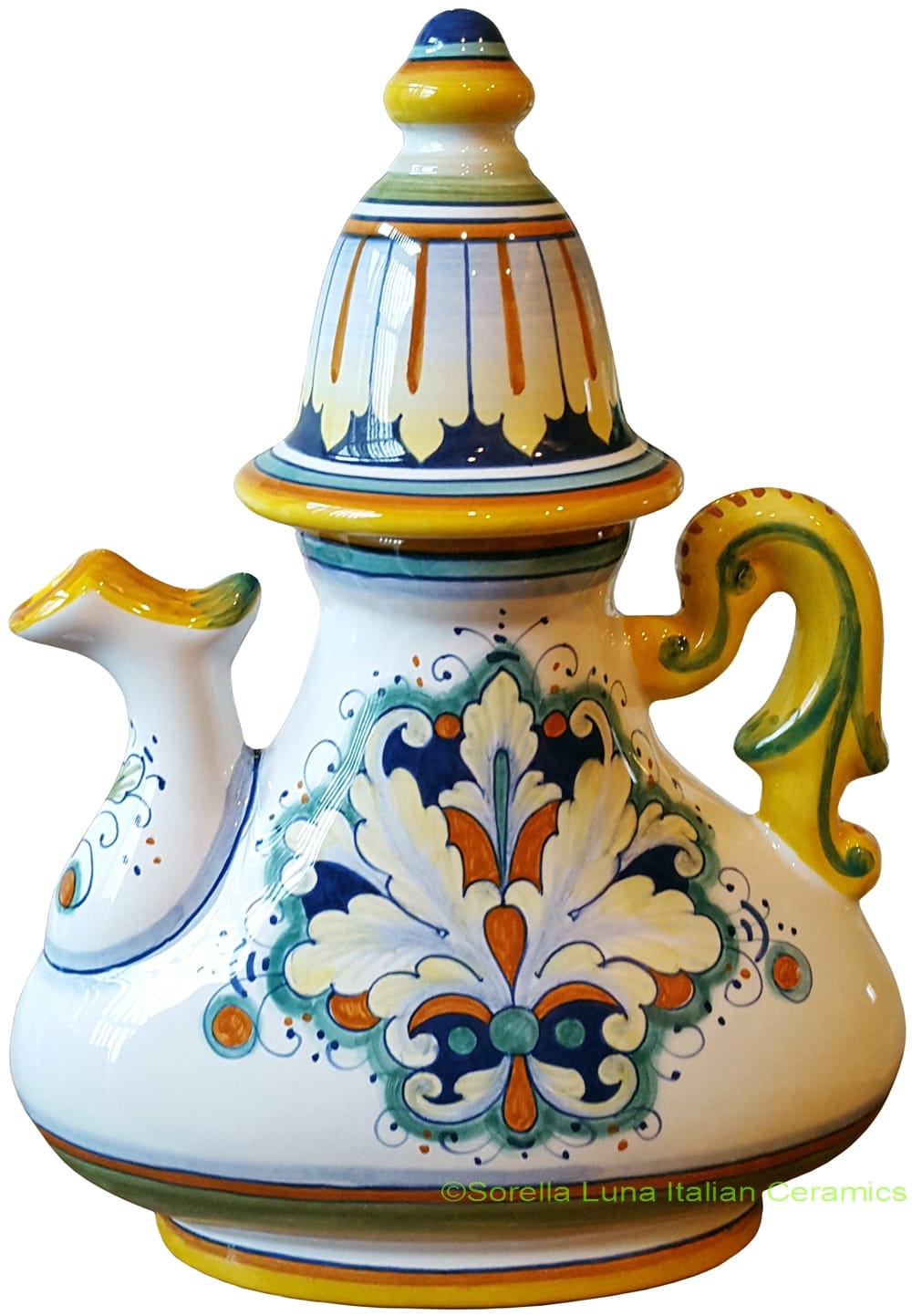 Ceramic Majolica Coffee/Tea Pot D198