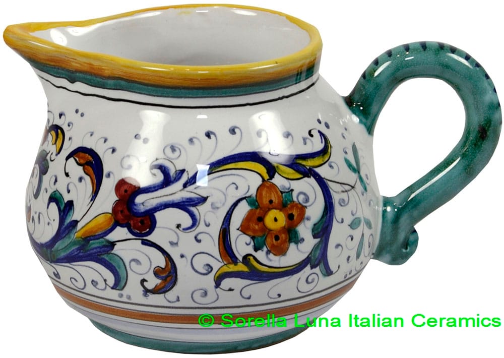 Deruta Italian Ceramic Creamer
