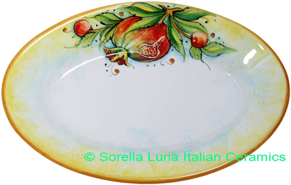 Oval Plate - Pomegranate 1070 24cm