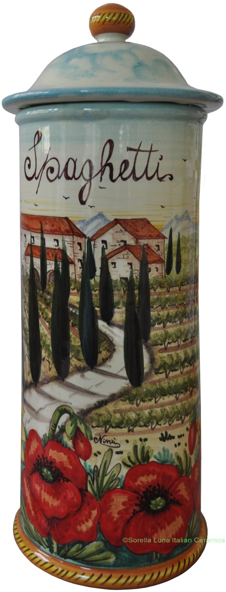 Ceramic Spaghetti Jar