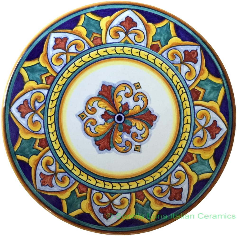 Italian Cheese Cake Plate - Susana 25cm