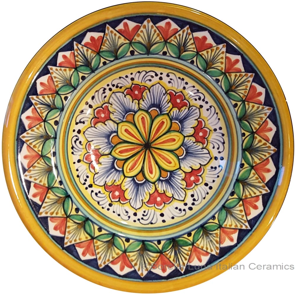 Hanging/Dipping Plate - Snowflake Flower - 15cm