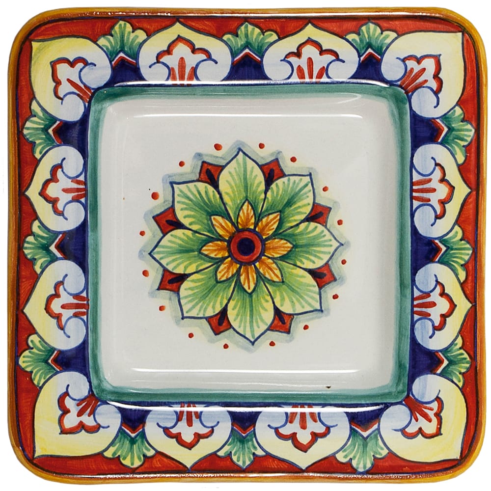Italian Ceramic Square Plate