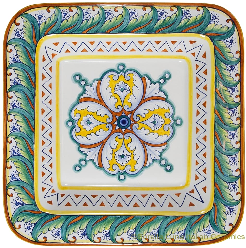 Italian Hanging Square Platter - D10 Tavalo - 38cm