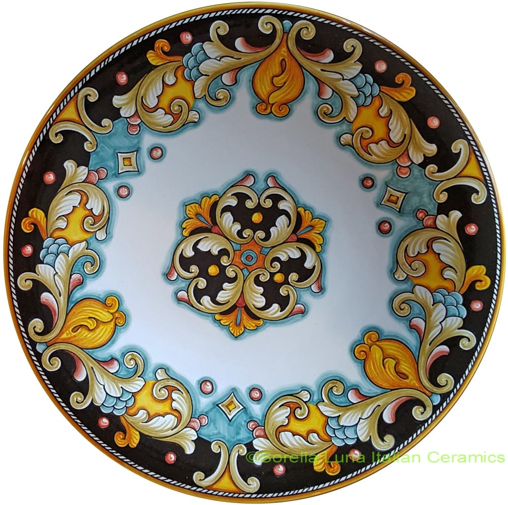 Ceramic Majolica Plate D207 30cm