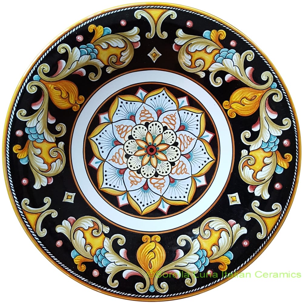 Ceramic Majolica Plate D209 30cm