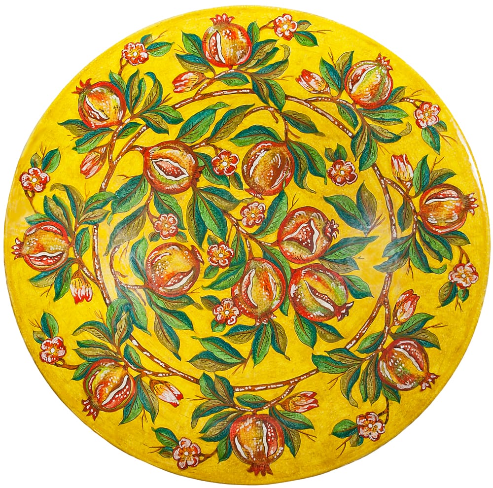 Deruta Italian Pomegranate Plate