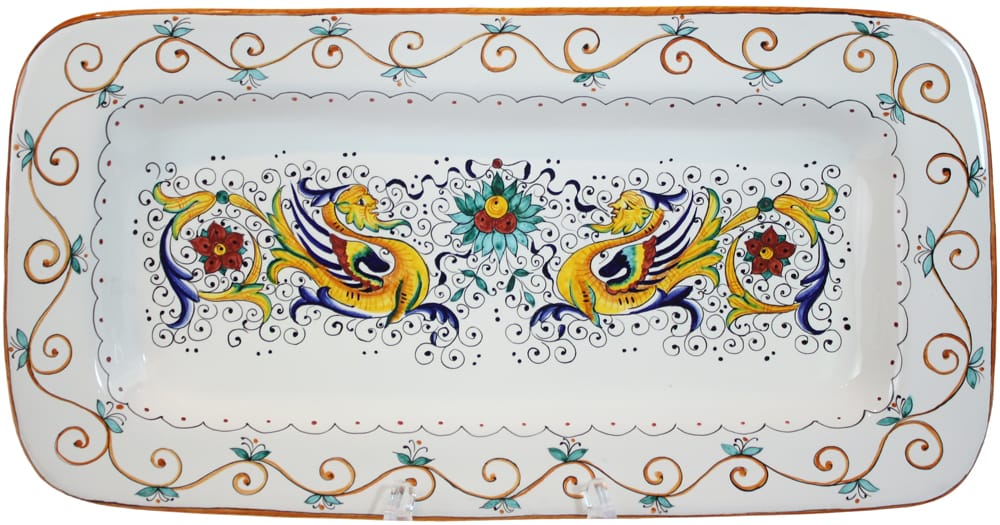 Deruta Italian Rectangular Platter