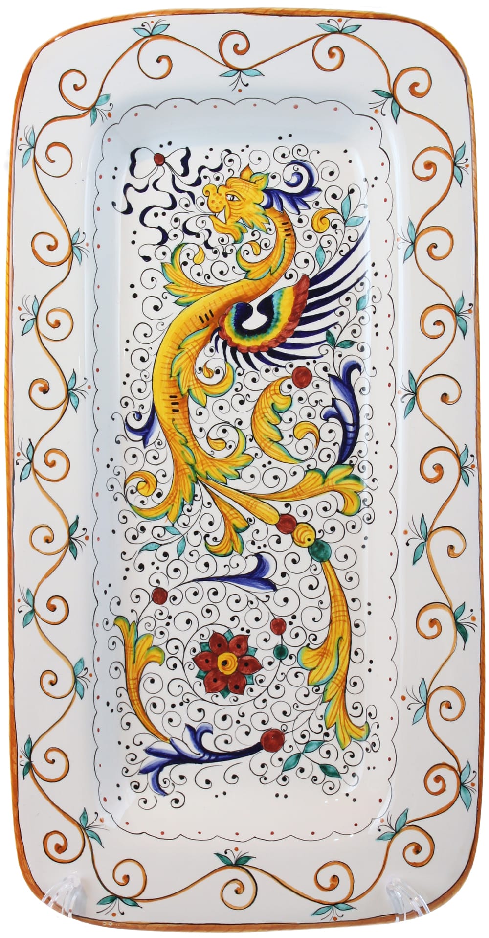 Deruta Italian Rectangular Platter