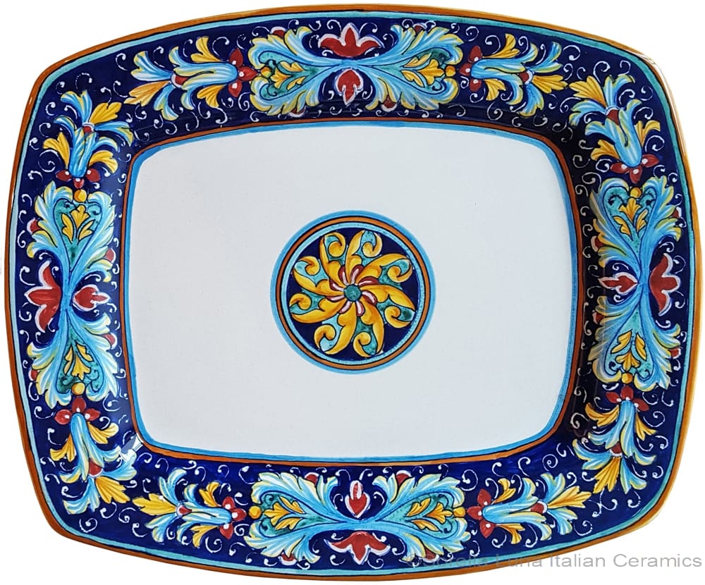 Italian Curved Rectangular Platter - Ricco Vario