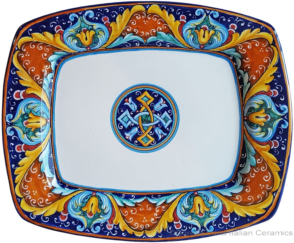 Italian Curved Rectangular Platter - Ricco Vario