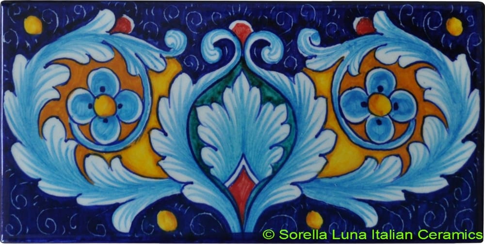 Tile Deruta Ricco Blue