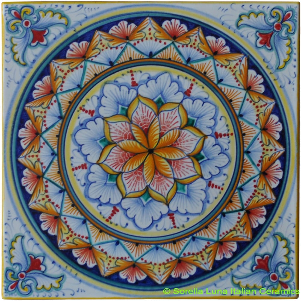 Tile Flower Geometric