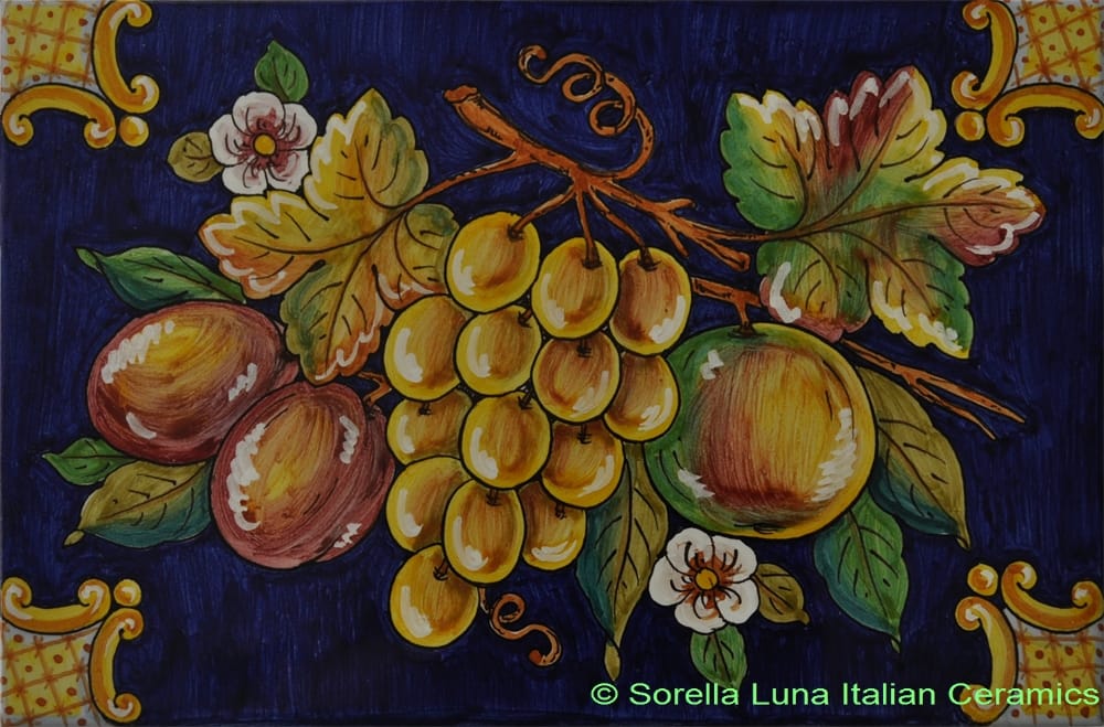 Tile Frutta Blu - Fruit Blue