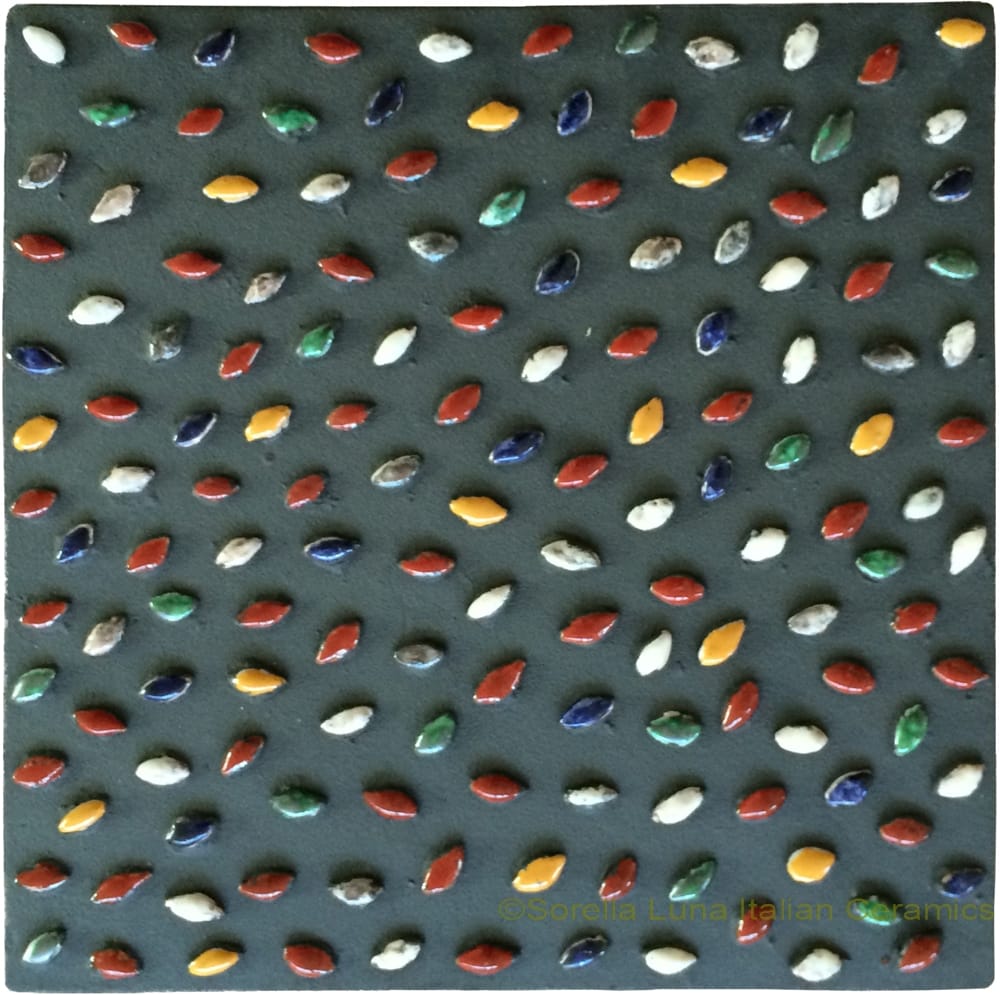 Tile - Multicolor on Black