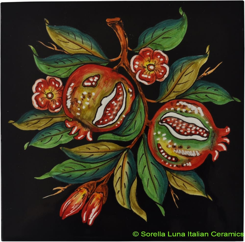 Tile Frutta Melograno Pomegranate