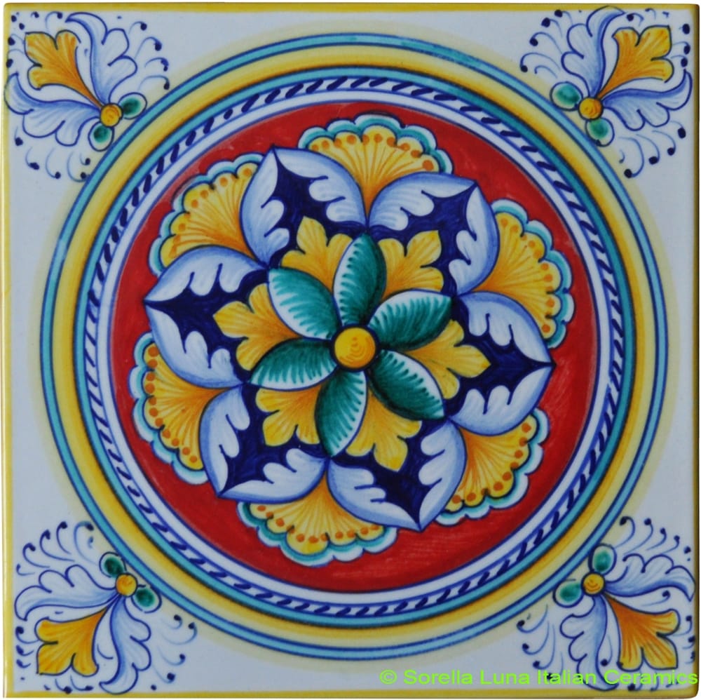 Tile Flower Snowflake
