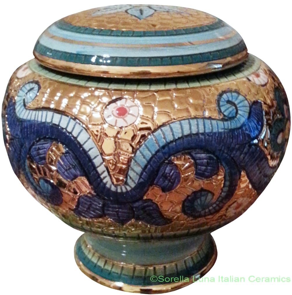 Urn - Byzantine Gold Small