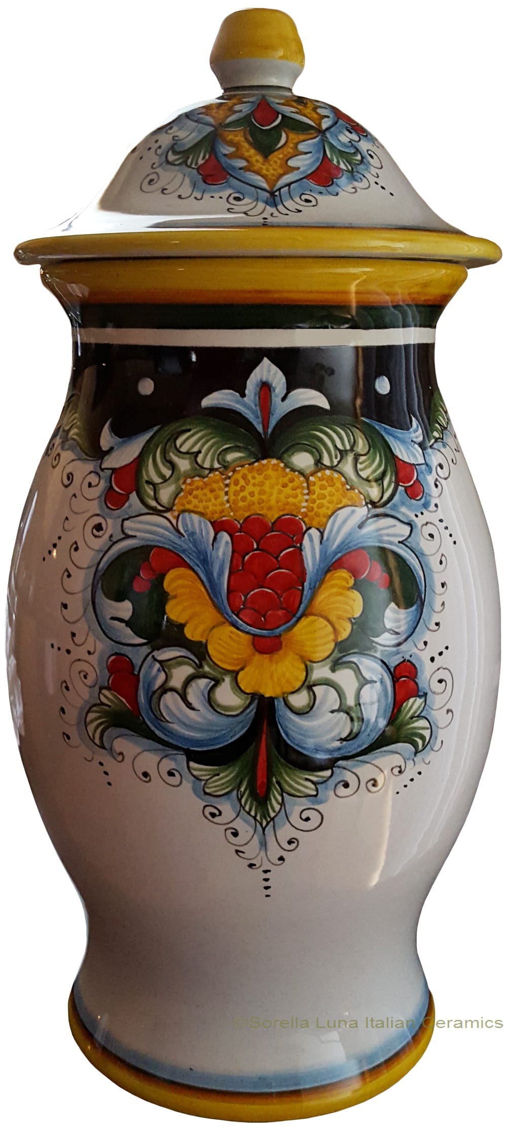 Urn Centerpiece - Red Orange Flower Jubilant