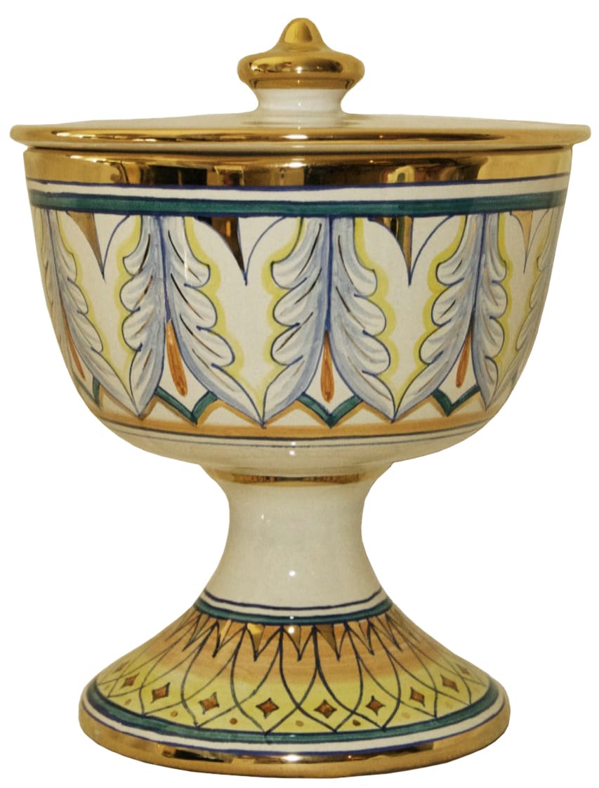Urn - Pisside Vario Oro Acanthus - Gold