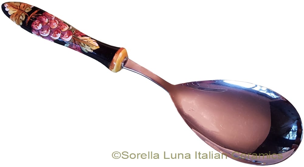 Deruta Italian Rice Spoon - Frutta