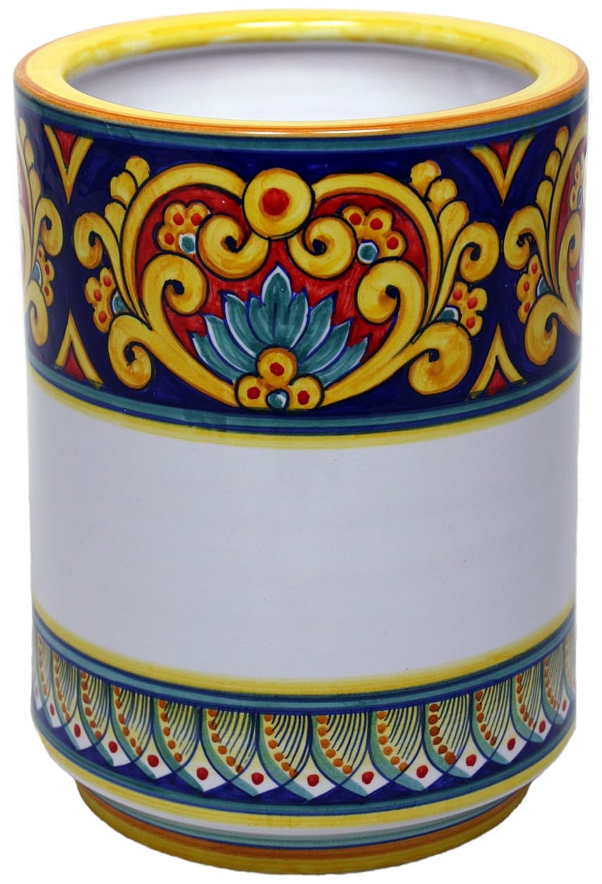 Deruta Italian Ceramic Vase - Vario Ricco