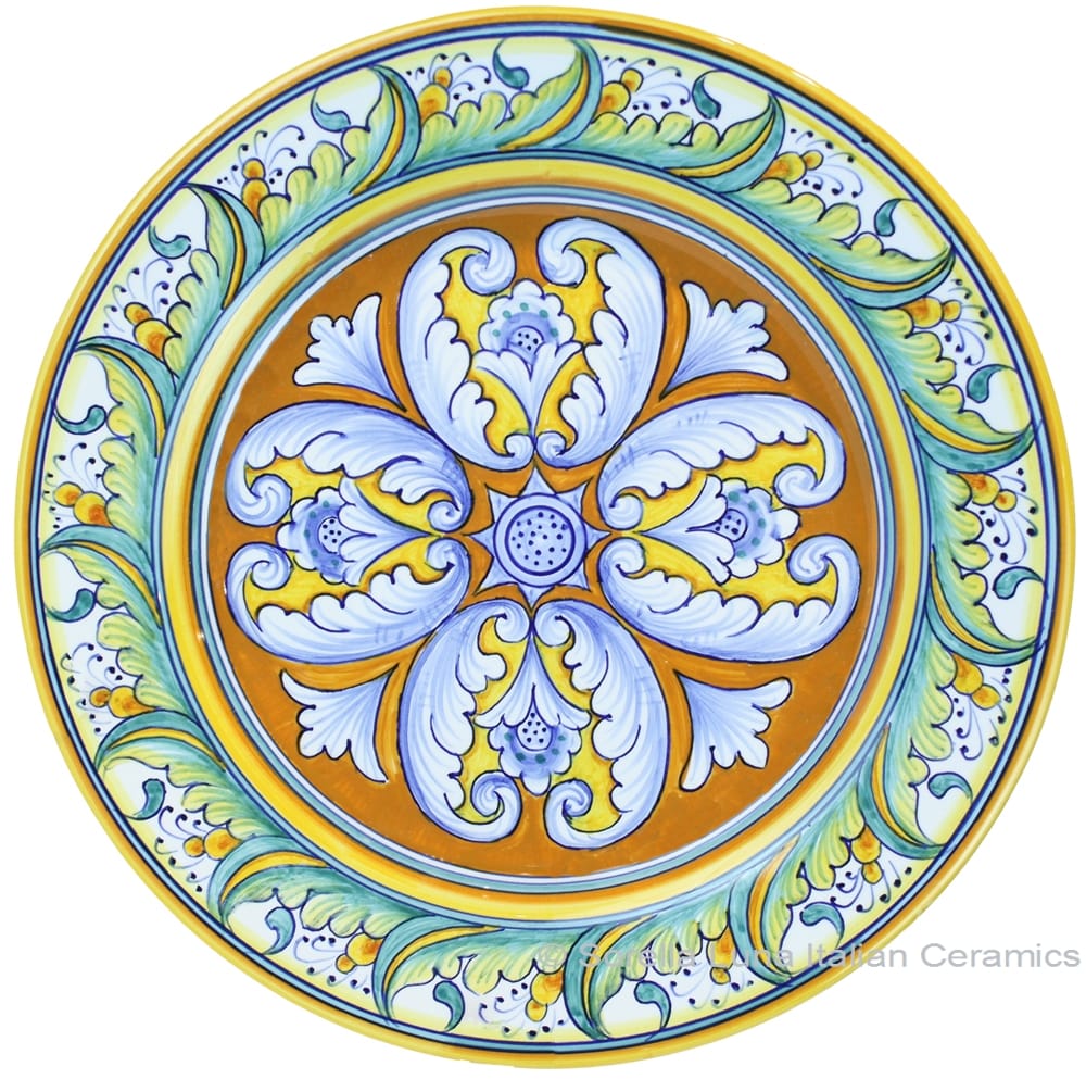 Deruta Italian Salad Plate - TAV H