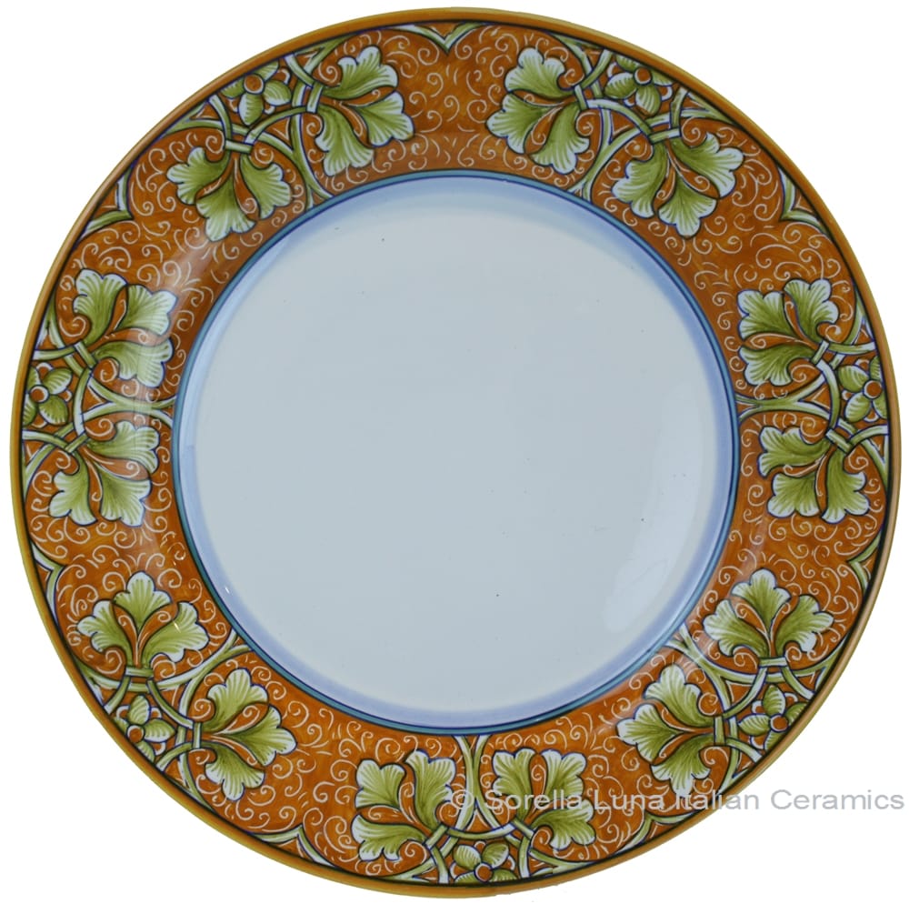 Deruta Italian Salad Plate - Autumn