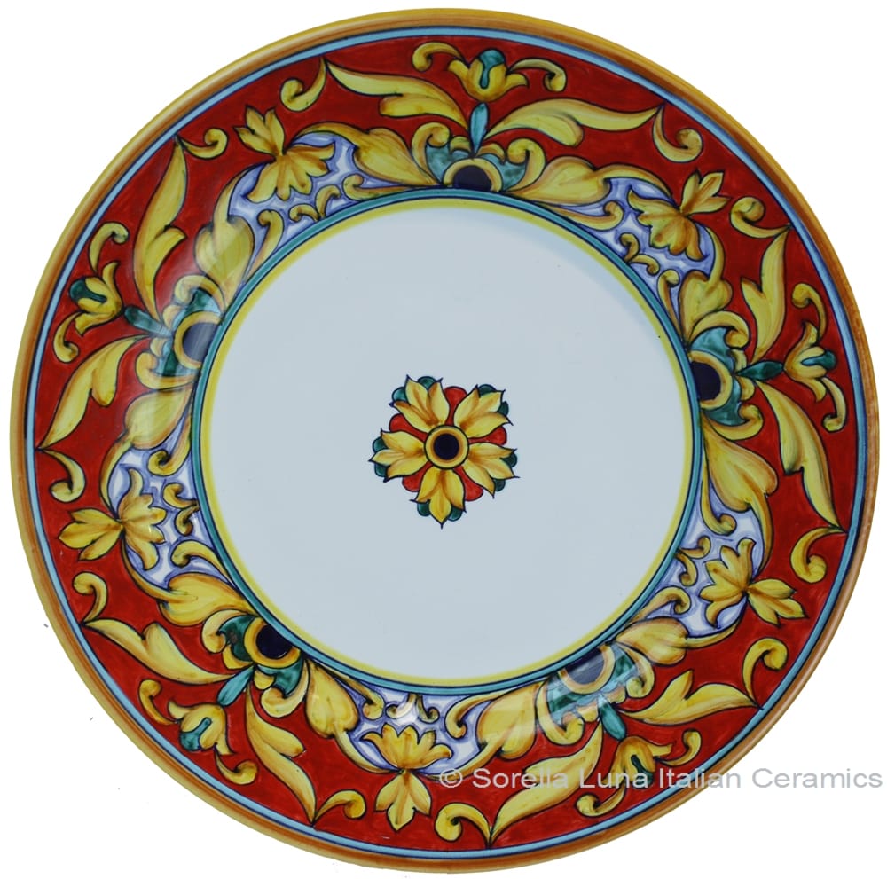 Deruta Italian Salad Plate - Brocatto