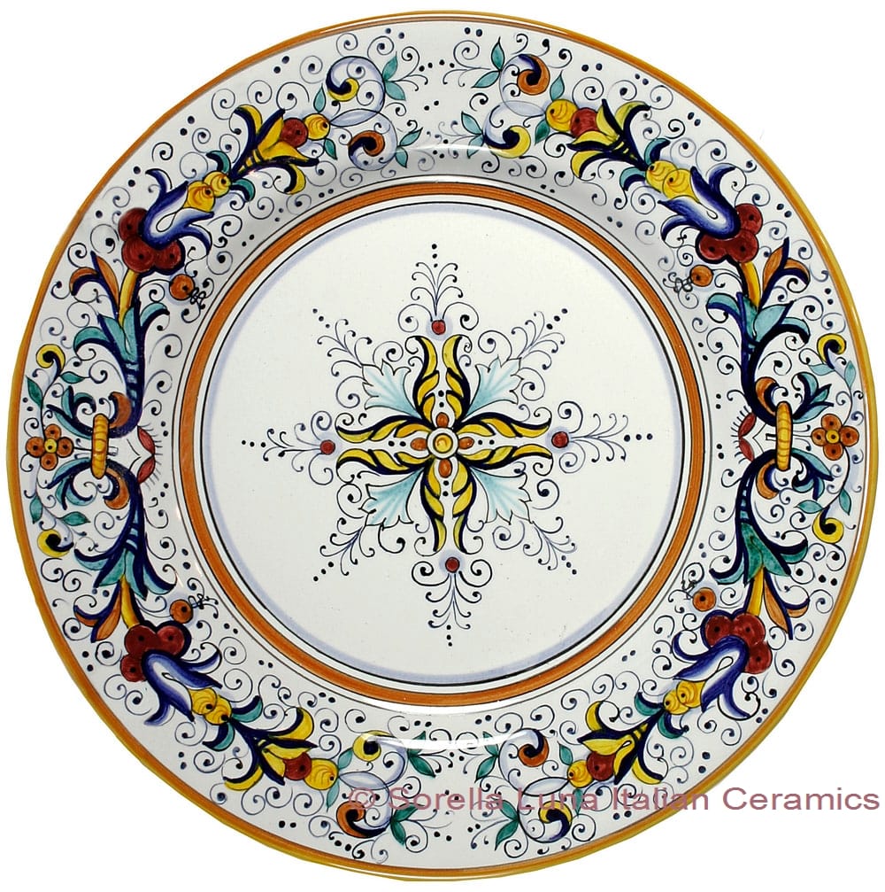 Deruta Italian Salad Plate - Ricco Deruta