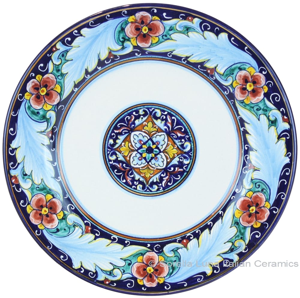 Deruta Italian Salad Plate - Ricco Vario 2