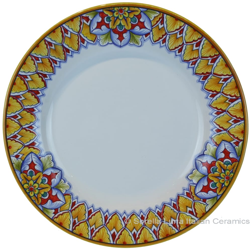 Deruta Italian Salad Plate - Summer