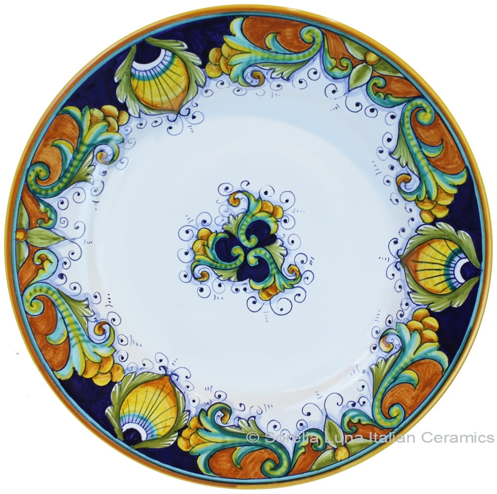 Deruta Italian Salad Plate - Vinci Ricco