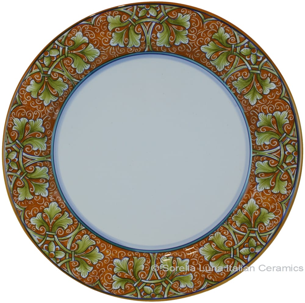 Deruta Italian Charger Plate - Autumn
