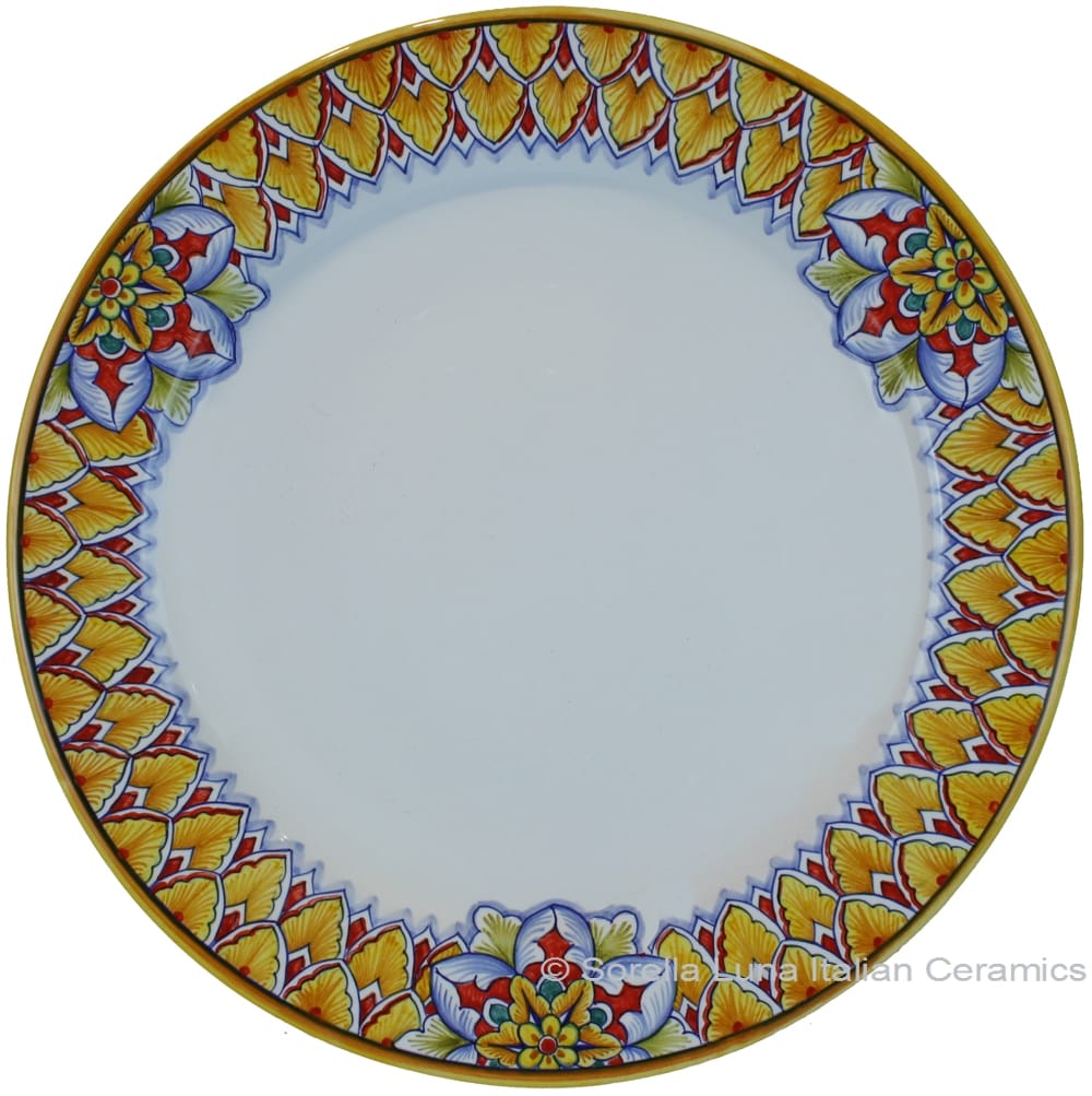 Deruta Italian Charger Plate - Summer
