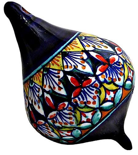 Ceramic Majolica Christmas Ornament Deruta Ricco F OV5