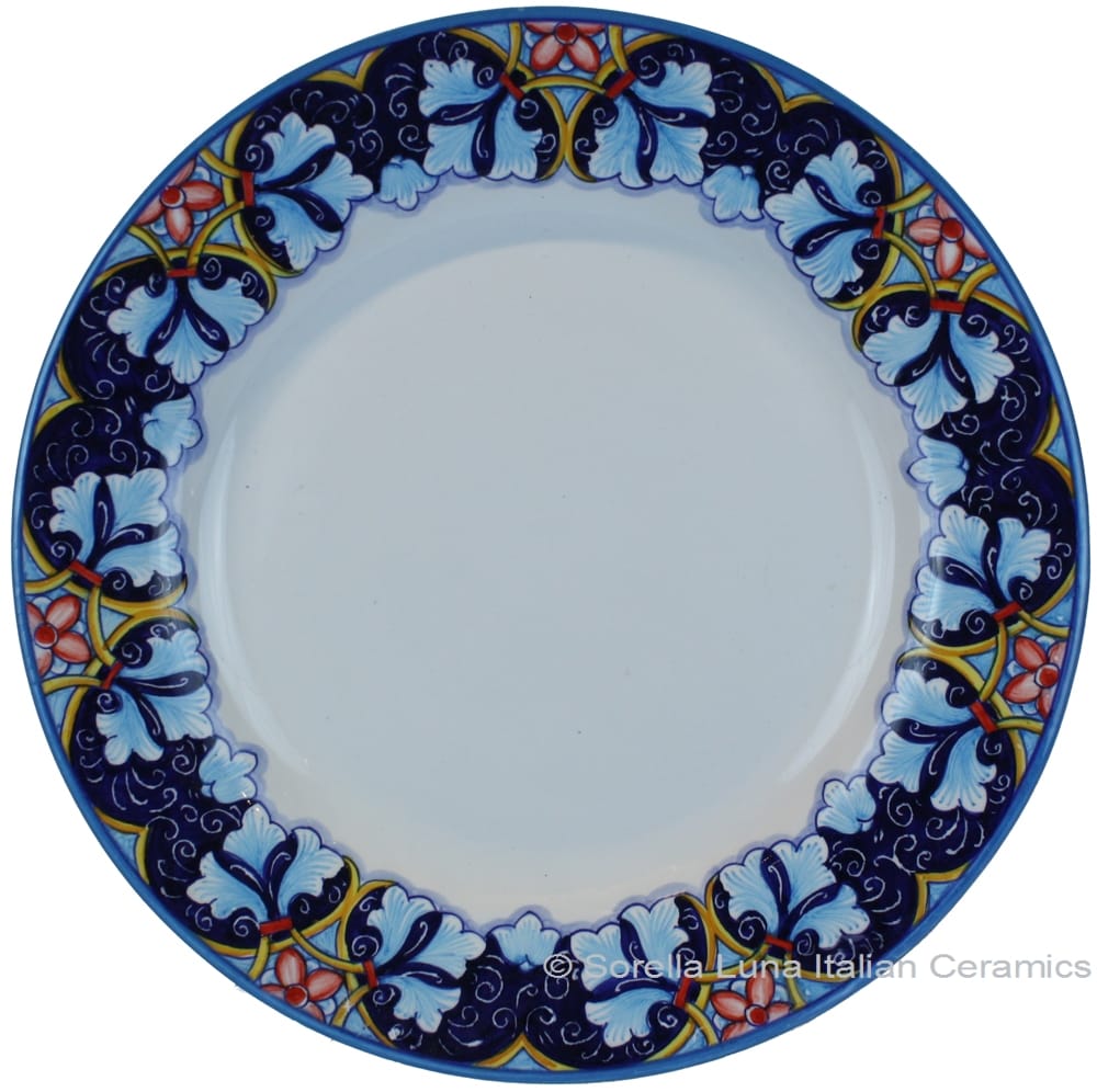 Deruta Italian Dinner Plate - Winter