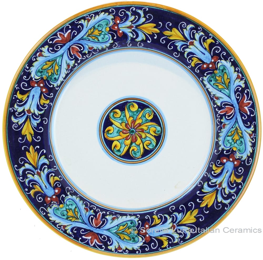 Deruta Italian Pasta Plate - Ricco Vario 4
