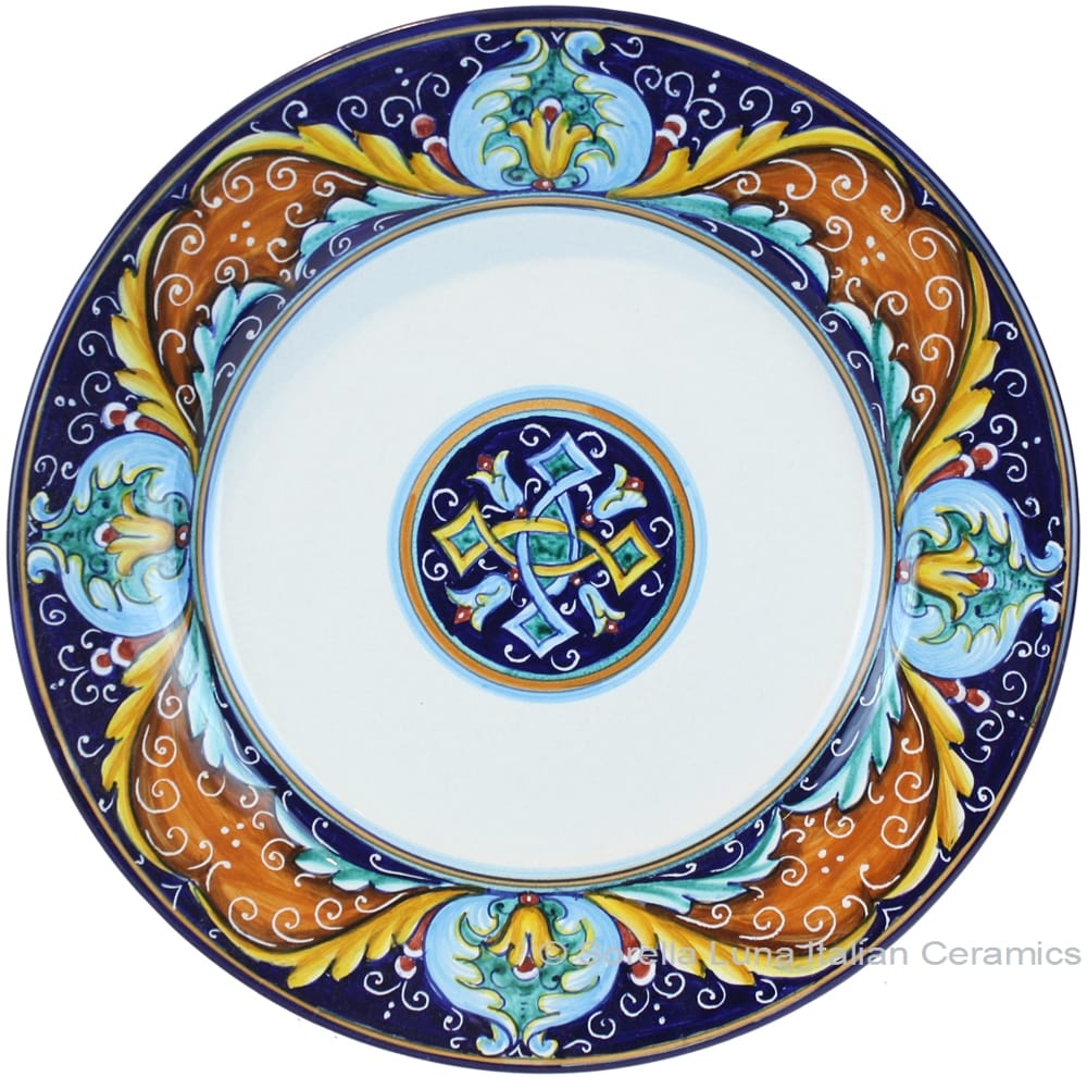 Deruta Italian Pasta Plate - Ricco Vario 5