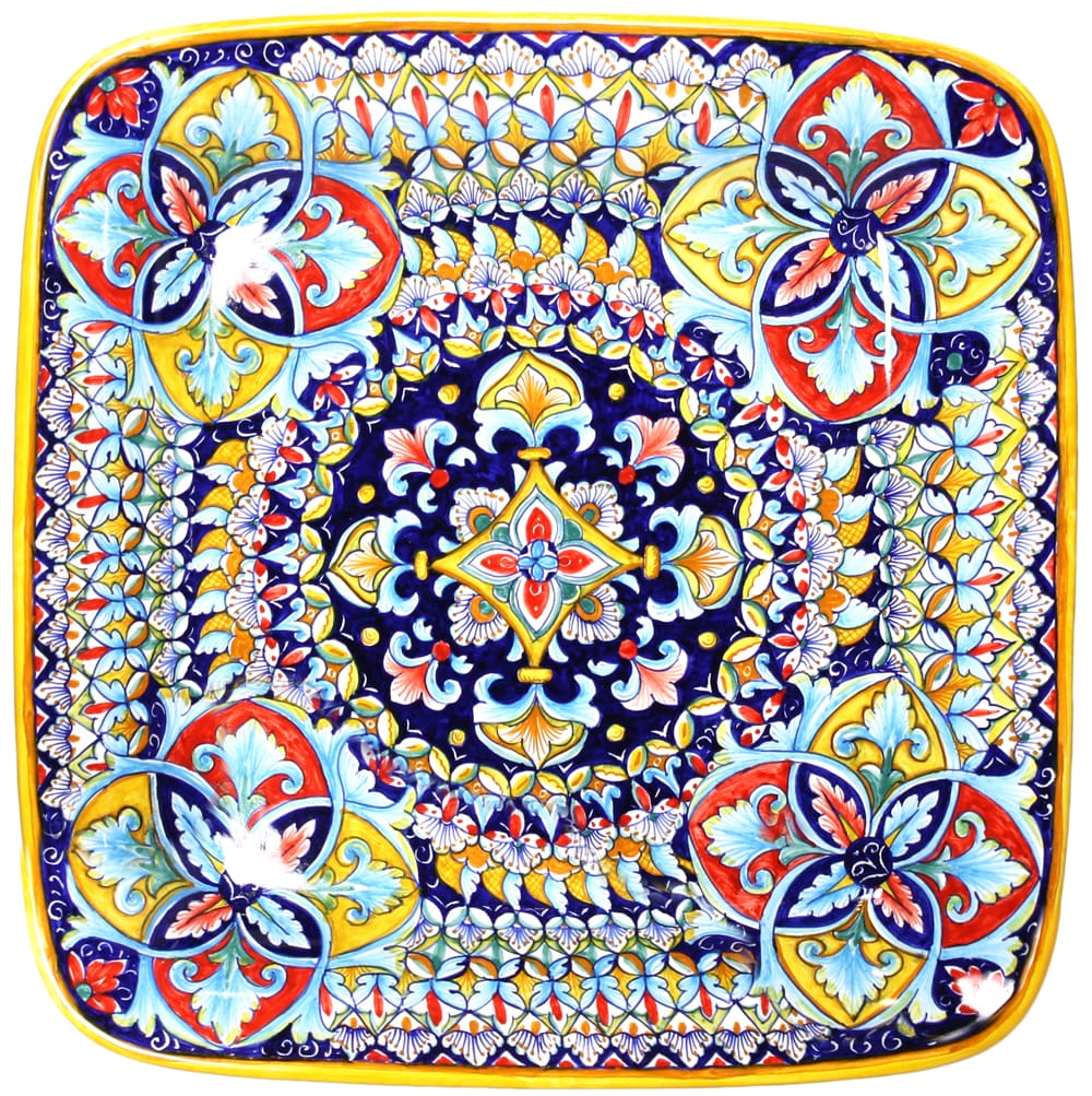 Deruta Italian Ceramic Rectangular Platter
