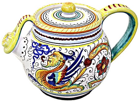 Deruta Italian Ceramic Teapot