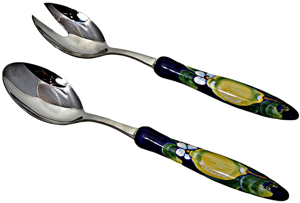 Deruta Italian Salad Servers
