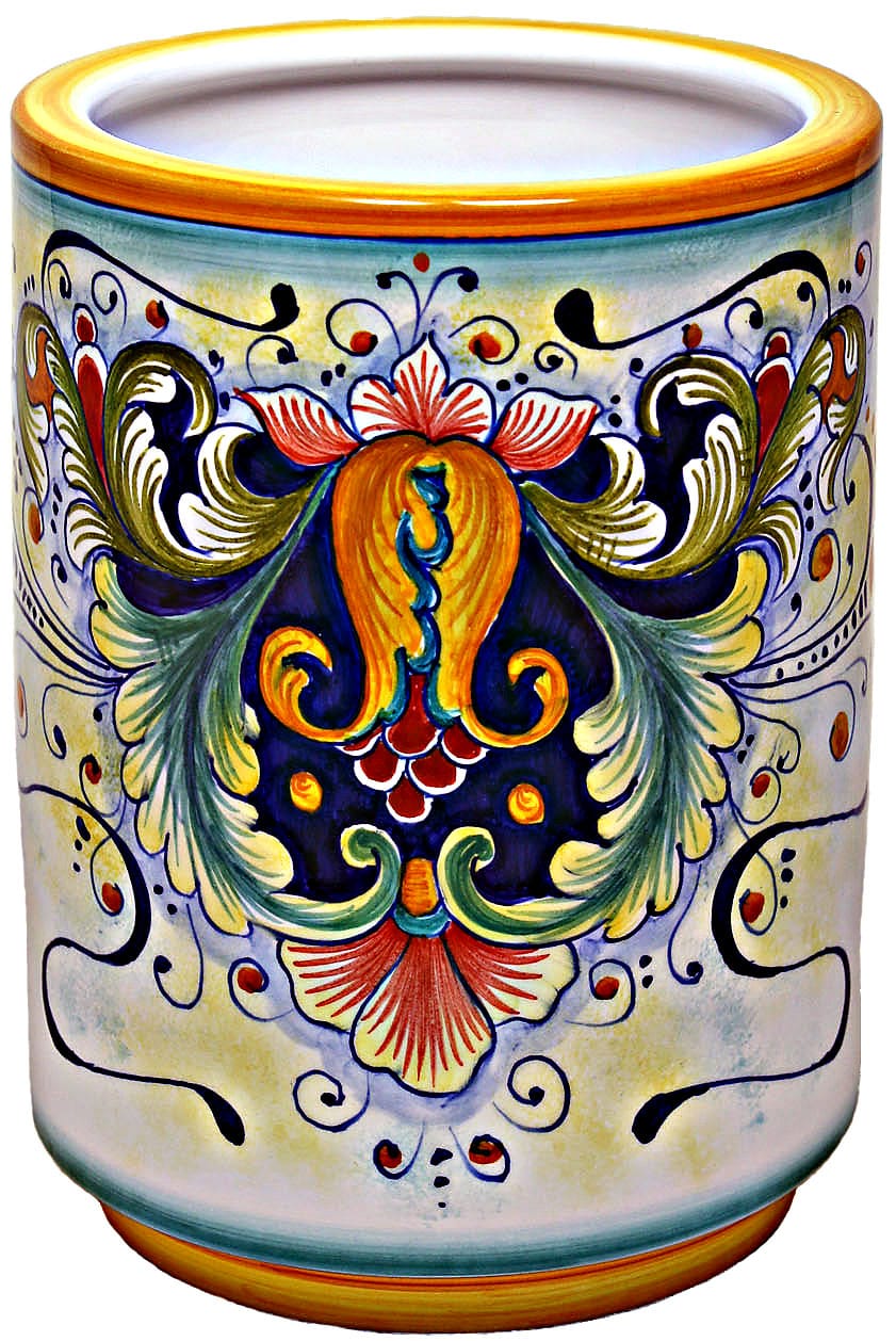 Deruta Italian Ceramic Vase - D197