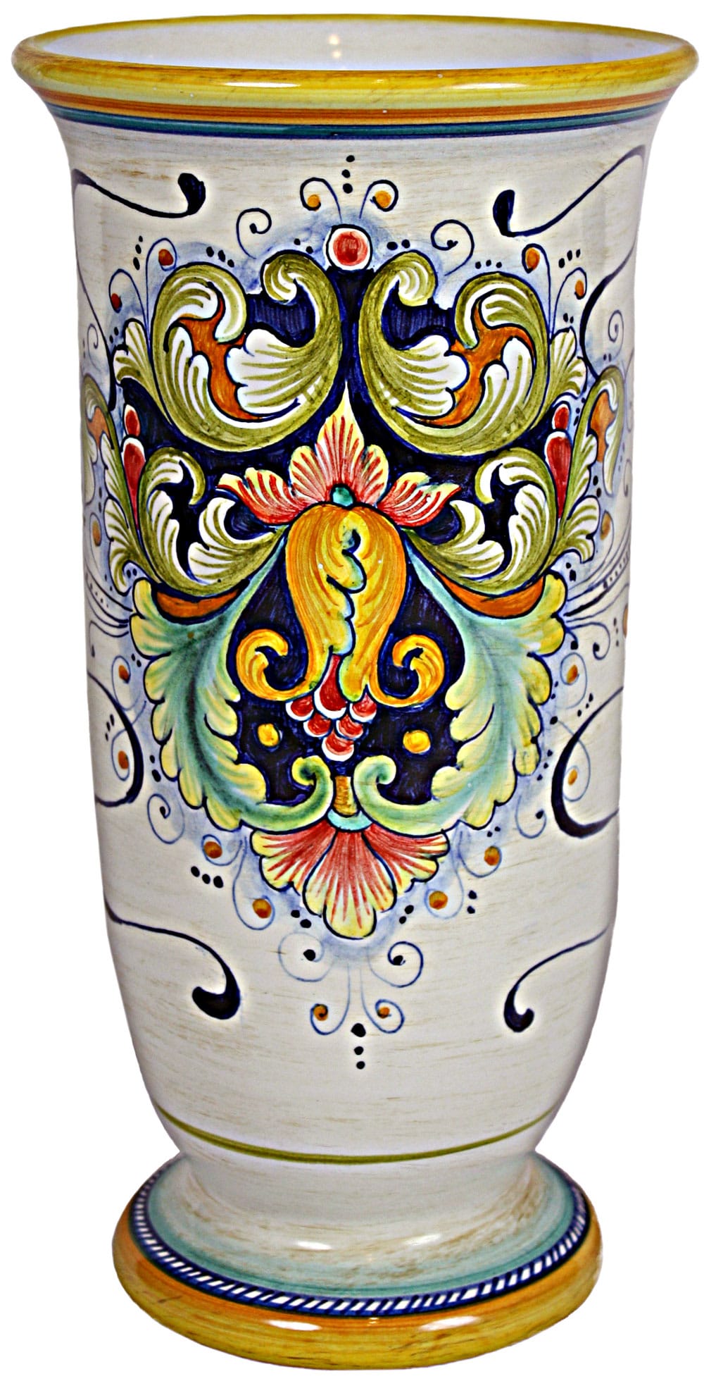 Deruta Italian Ceramic Vase - D197