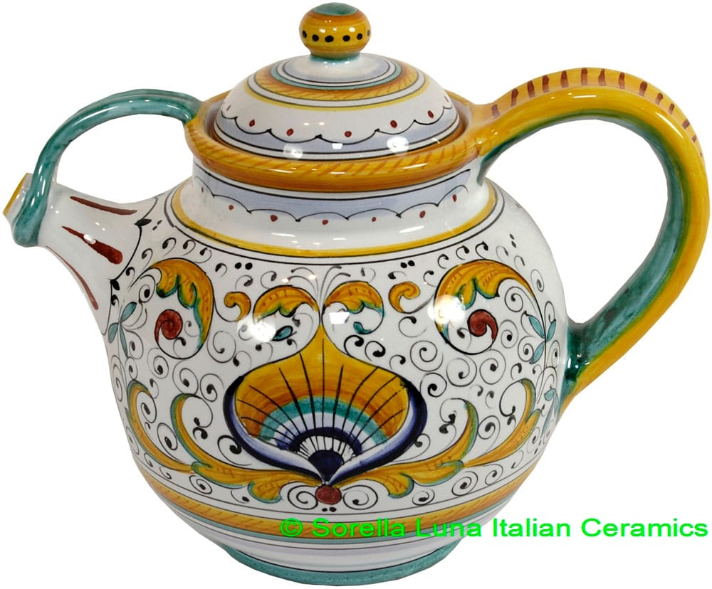 Deruta Italian Ceramic Teapot
